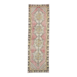 Turkish Vintage Rug 2'9" x 9' #19824 For Sale
