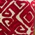 Handcrafted decorative pillow case. Double sided red tribal velvet, 14”X20”. Invisible zipper. Selling only the cover,...