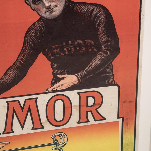 Paper 20th Century Armor Bicycles Poster of Eugene Christophe, 1912 For Sale - Image 7 of 14