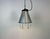 Industrial Grey Aluminium Cage Pendant Lamp, 1970s For Sale - Image 16 of 18