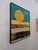 Primitive Futurism "Celestial Sunflowers" Oil Painting by Artist John Carnright For Sale - Image 9 of 11