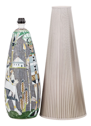 Vintage Swedish Table Lamp by Marian Zawadski for Tilgmans, 1961