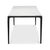 Modern Iron and Marble Dining Table For Sale - Image 9 of 12