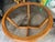 Wood Vintage 46" Circular Dining Table For Sale - Image 7 of 7