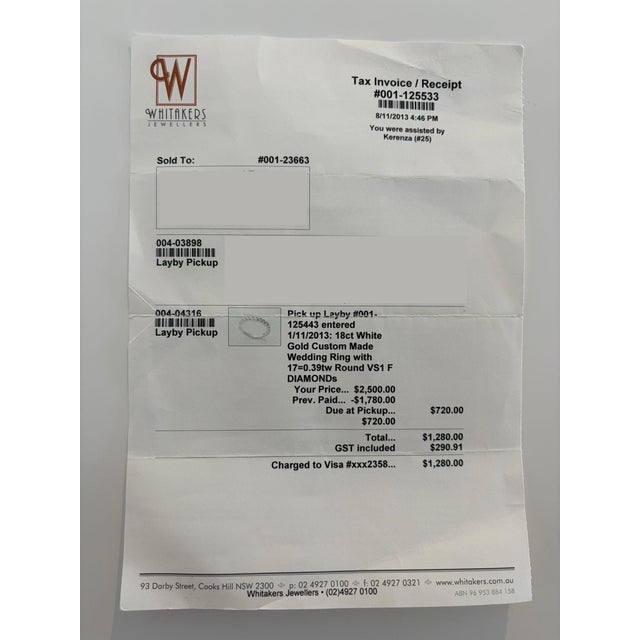 2020s 18ct White Gold Diamond Wedding Ring 0.39ct 2.27g, Size 4.5 For Sale - Image 5 of 5