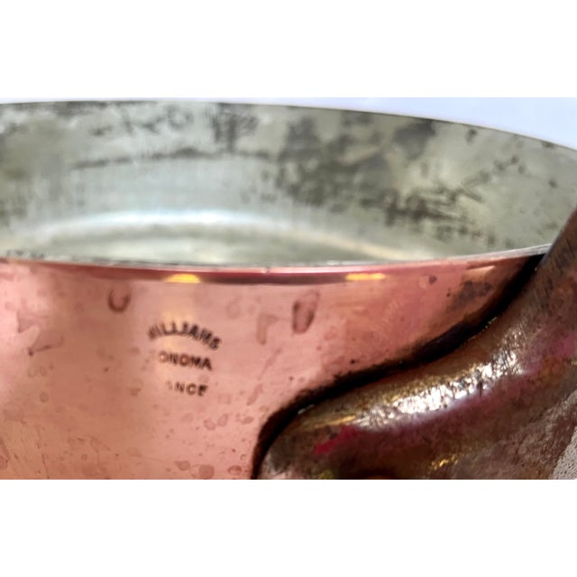 We recently acquired the lifetime personal copper collection of a professional chef. The pans are of the highest quality...