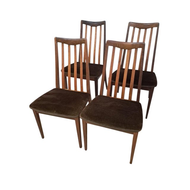 1970s Vintage Fresco Dining Chairs in Teak from G-Plan, 1970s, Set of 4 For Sale - Image 5 of 18