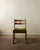 Wood Brutalist Oak Razorback Dining Chairs with Green Velvet, 1970s, Set of 4 For Sale - Image 7 of 18