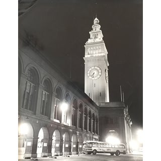 Mid-Century San Francisco Ferry Building Photo For Sale