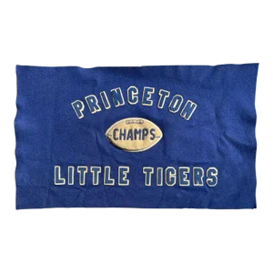1950s Princeton University Banner Princeton Tigers Football Champions Junior Tigers