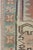 Blue Midcentury Oushak Rug in Neutrals, Flesh Tones, Blues For Sale - Image 8 of 11