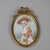 Darcet, Portrait Miniature of a Lady from the Rococo Period, 1800s, Painting, Framed For Sale - Image 9 of 11
