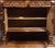 A richly carved and ornate display cabinet – Opening top to reveal white marble – 19th century A very fine display cabinet...
