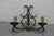 Fleur de lys Royal lily decor Wall lights Lighting Wall lamps Sconces Entryway Pair of wall sconces. Wrought iron....