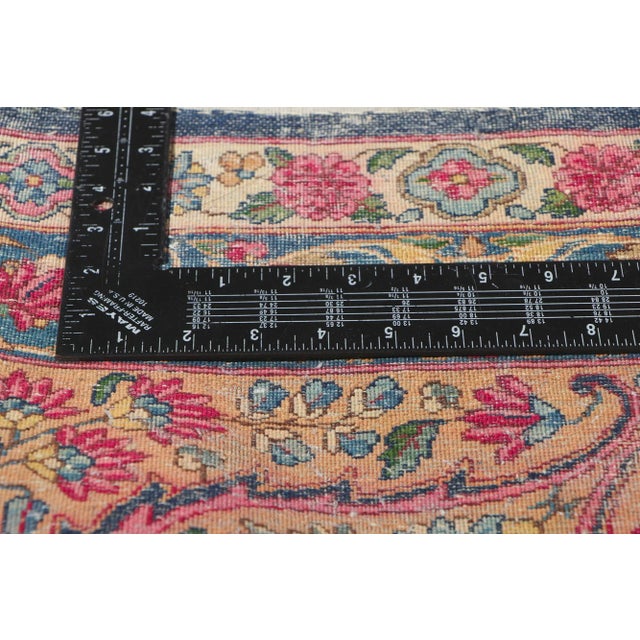 Early 20th Century Antique Persian Kerman Rug, 11'02 X 16'07 For Sale In Dallas - Image 6 of 10