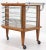 Mid 20th Century Art Deco Wood Chrome and Glass Serving Cart Bar on Wheels For Sale - Image 6 of 13