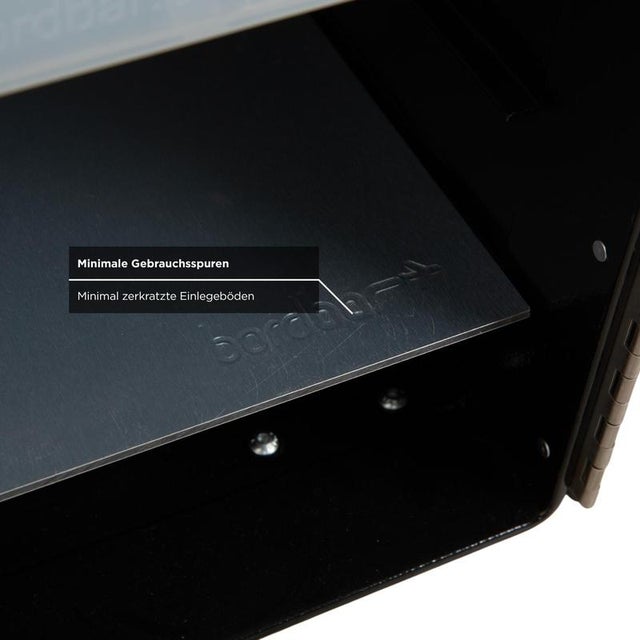 Black Aircraft Trolleys with Box Containers from Bordbar, Set of 2 For Sale - Image 16 of 18