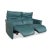 Cumuly 2-Seater Sofa in Petrol Leather from Himolla For Sale - Image 5 of 17