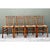 Vintage Bamboo-Style Wood and Cane Chairs - Set of 4 For Sale - Image 9 of 14