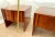 Mid Century Lane Nightstands Staccato Block Brutalist Front Walnut Side Tables, A Pair For Sale - Image 10 of 15