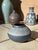 Beige Studio Ceramic Vase with Incised Fish Decoration by Ulli Wittich-Großkurth, Jena, Germany, 1950s For Sale - Image 8 of 11