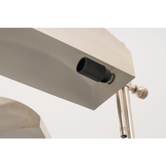 Metal Vintage Bauhaus Table Lamps by Marcel Breuer, Set of 2 For Sale - Image 7 of 11