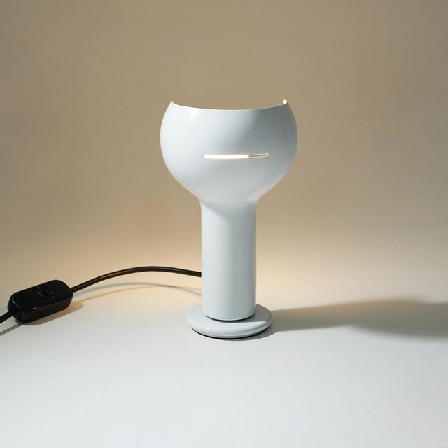 Metal Mini Flash Table Lamp by Joe Colombo for Oluce, 1960s For Sale - Image 7 of 16
