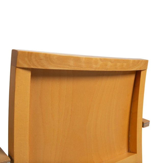 Fabric and Wood Chairs from Thonet, Set of 6 For Sale - Image 9 of 18