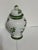 Japanese Mid 20th Century Andrea by Sadek Floral Hand Painted Ginger Jar For Sale - Image 3 of 8