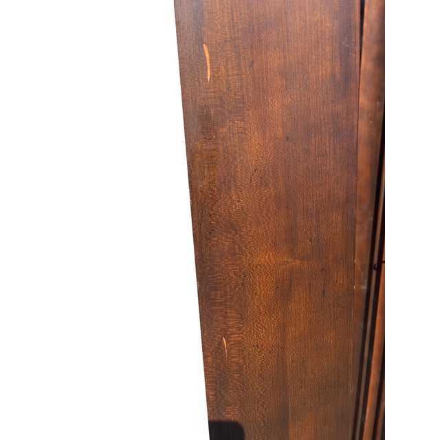 Baker 4 Poster Canopy Bed Frame Headboard in Barley Twist Design For Sale In New York - Image 6 of 7