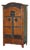 Antique Korean Elm Jang Cabinet with Iron Mounts, 1900 For Sale