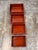 Vintage Red Finish Wood Nesting Tray Boxes, Set of Four For Sale - Image 4 of 12