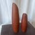 A Pair of Modernist MCM Solid Teak Bud Vases, Circa 1970 For Sale - Image 4 of 7