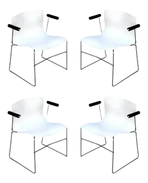 Handkerchief Armchairs by Massimo Vignelli for Knoll - Set of 4