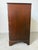 Vintage Georgian Chippendale Style Solid Mahogany Four-Drawer Nightstand / Bachelor’s Chest For Sale - Image 10 of 12