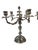 French A Pair of French Christofle "Trianon" Silver Plate Candelabra For Sale - Image 3 of 11