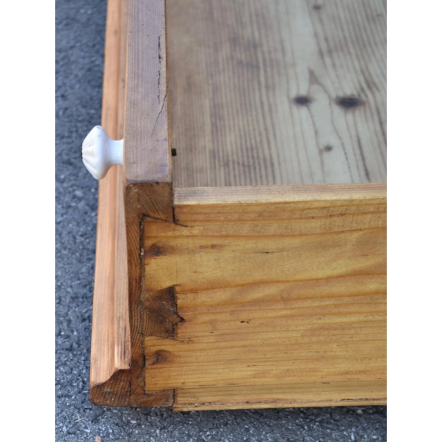 Late 19th Century Pine Trunk or Mule Chest For Sale - Image 11 of 12