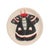 Contemporary Vintage Handmade Signed Ceramic Art Plate – Hand-Painted Cecropia Moth / Butterfly Design For Sale - Image 3 of 12