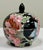 Black Vintage Asian Chinoiserie Lidded Jar For Sale - Image 8 of 10