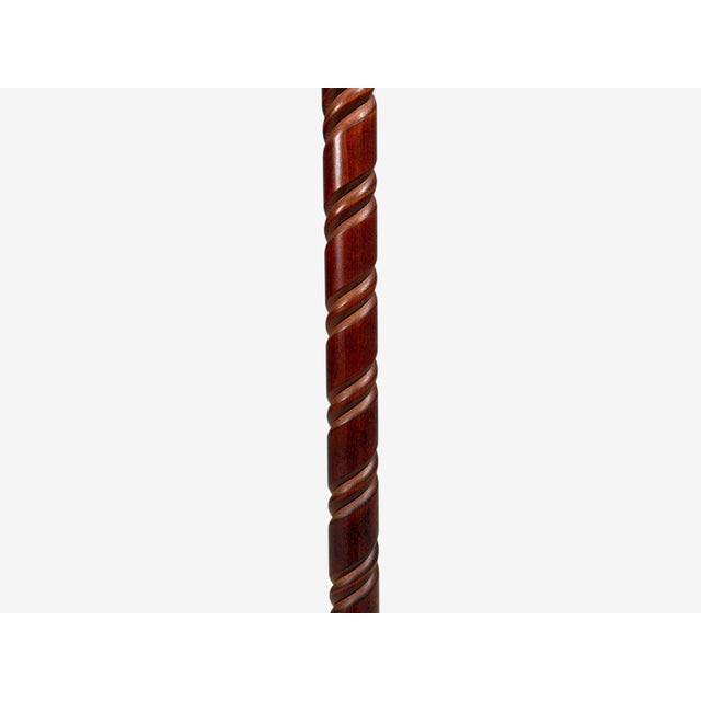 Markslöjd, Floor Lamp, Wood, Metal, Fabric, Sweden, 1970s For Sale - Image 10 of 13