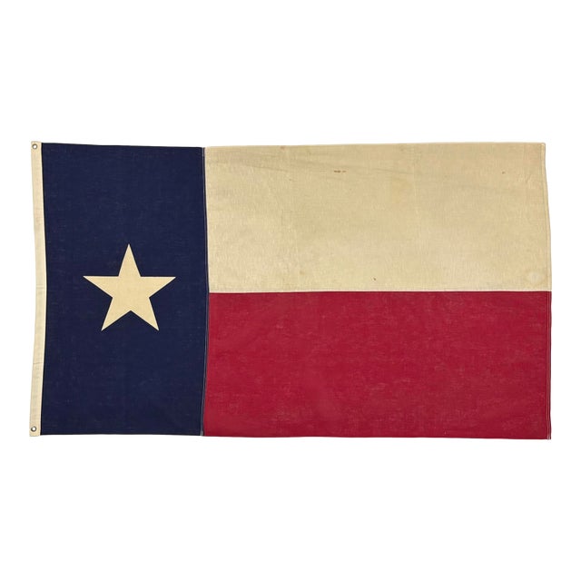 Vintage Cotton State Flag of Texas For Sale