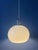 White acrylic glass mushroom pendant lamp. The mushroom shade is made out of acrylic glass and produces a warm, cosy...
