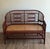 1970s 1970s Brighton Pavilion Style Bamboo Rattan Cane Settee & 2 Armchairs – 3 Piece Set For Sale - Image 5 of 11
