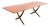 1950s Restored Hans Wegner at 304 Danish Sabre Leg Teak & Oak Extension Dining Table For Sale