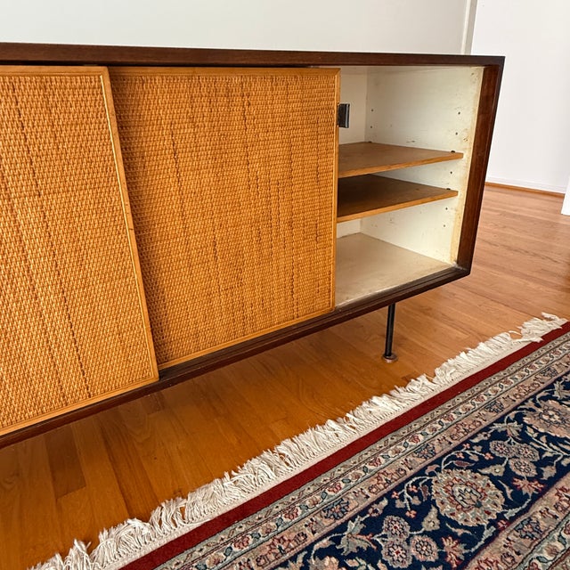 1950s 1958 Early Florence Knoll Sideboard 116cw For Sale - Image 5 of 10