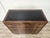 Art Deco Walnut Burl Chest of Drawers with Black Glass Top and Brass Handles, 1940 For Sale - Image 4 of 18