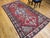 Vintage Persian Shiraz Tribal Area Rug, Hand-Knotted Wool, Geometric Pattern, Red & Ivory, 5x10 For Sale - Image 12 of 13