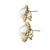 Late 20th Century 14 Karat Yellow Gold Mabe Pearl and Diamond Earrings, A Pair For Sale - Image 4 of 8
