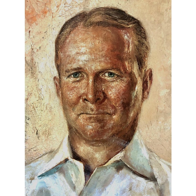 Traditional Late 20th-Century Portrait of a New Mexico Man, by Dirk Van Driest For Sale - Image 3 of 10