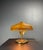 Mid-Century Pencil Reed Rattan Bamboo and Brass Flower Table Desk Lamp, Italy, 1980s For Sale - Image 4 of 15